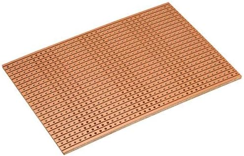 Veroboard/Strip Board copper strip veroboard for prototyping 64mm x 95mm Pack of 10 Boards