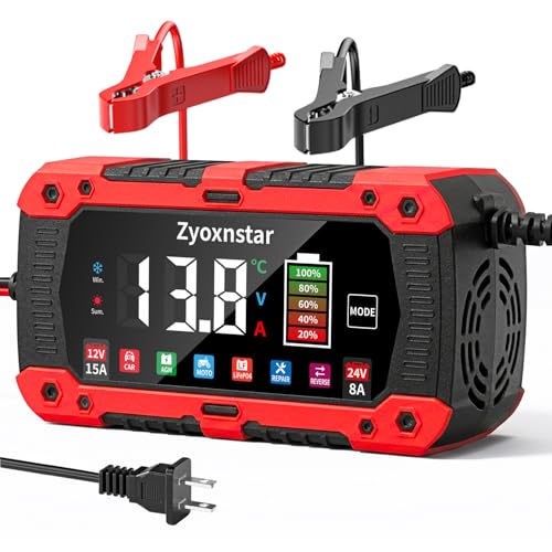15A 12V/24V LiFePO4 Charger