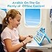 Kids Tablet 7 IN 32GB Tablet for Kids 3-7 Pre-installed with Children Software Many Offline Content Parents Control, Toddler Tablets with Youtube WiFi Dual Camera, Tablets for Toddlers Gifts Ages 3-12