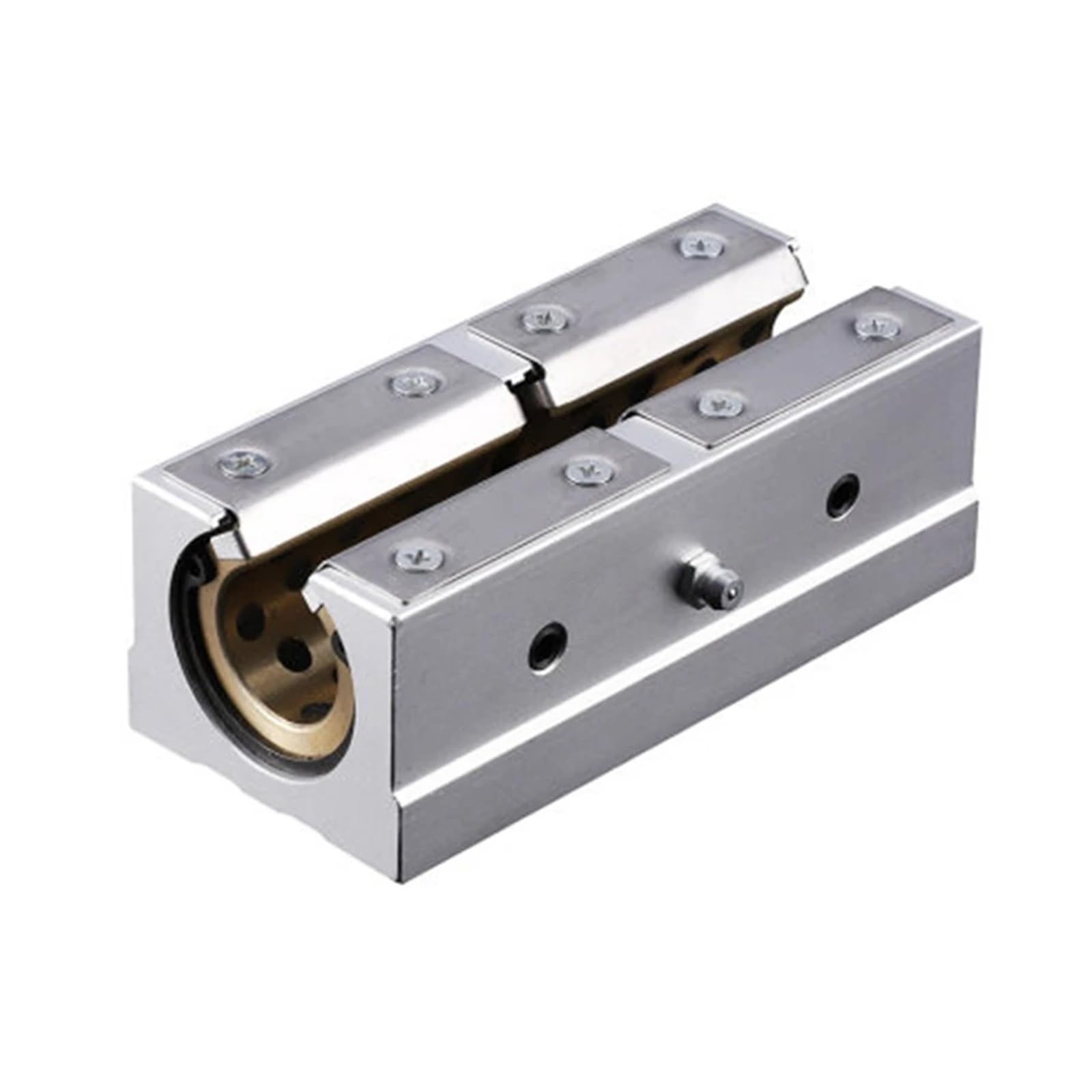 SBR12 SBR16 rail de guidage cylindrique alu et douille graphite pour guidage linéaire