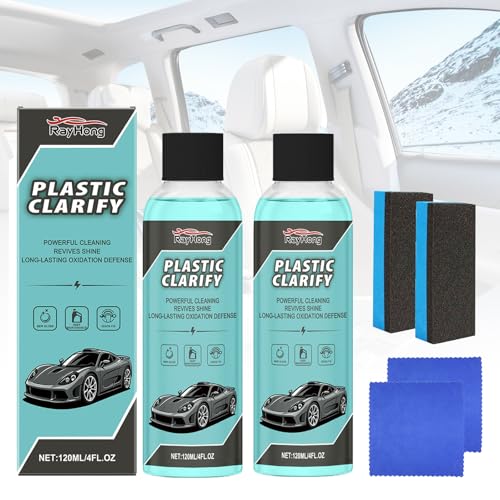 Spray para Plásticos y Cuidados de Autos 120 ML 2 Piezas