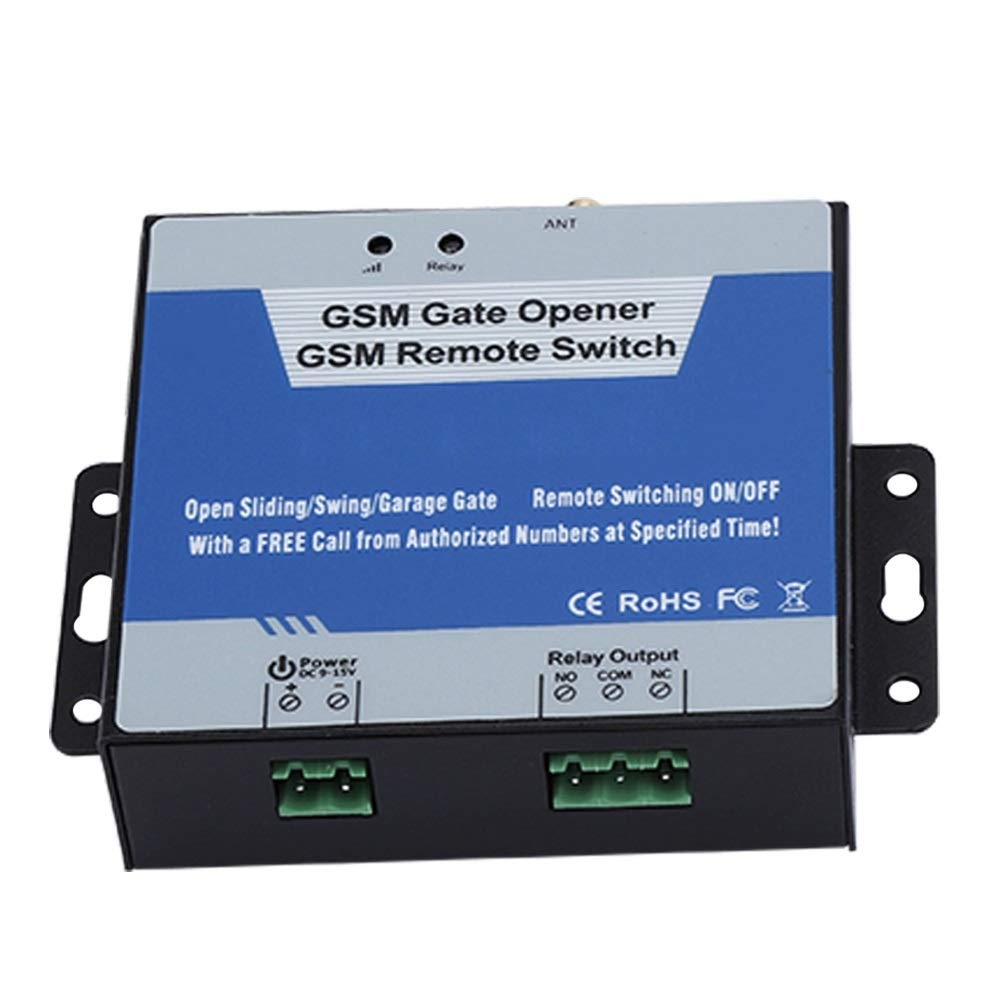 DEWIN GSR 600 SMS Modul,Apriporta GSM Interruttore der Steuerung Remoto Wireless Chiamata Telefonica SMS Gratuita