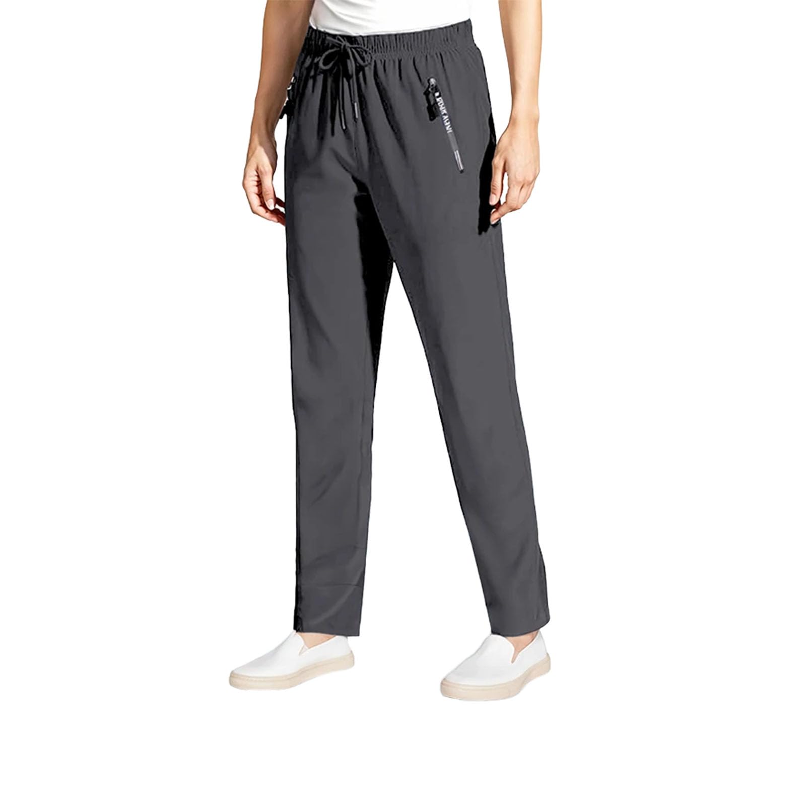 Comfy Pants Women Stretch Active Pants for Women - Womens Ultra Stretch Ice Silk Comfort Casual Pant