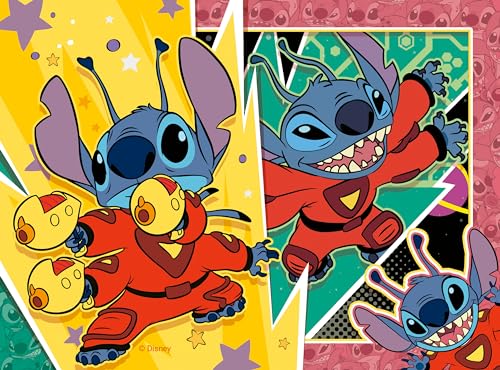 Ravensburger Disney Stitch Jigsaw Puzzles for Kids Age 3 Years Up - 4 in a Box (12, 16, 20, 24 Pieces) - Educational Toys and Games for Children - Image 6