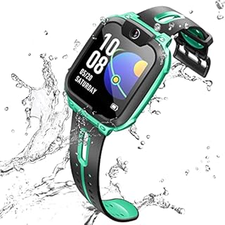 imoo Smartwatch Kinder, 4G Kinder Smartwatch Telefon mit langanhaltendem Video-und Telefonanruf, Kinder-GPS-Uhr mit Echtzeit-Ortung und Wasserdichtigkeit IPX8