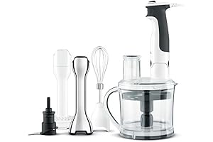 Breville Control Grip Immersion Blender - The Perfect Tool for Smooth Results