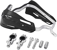 Vista 7 de PowerMotor Guardamanos universal para motocross, protector de mano universal de 7/8 pulgadas, 0.866 in y 1 1/8 pulgadas, 1.102 in, barra de cepillo