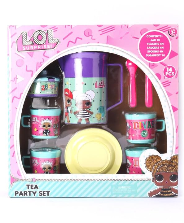 STRIDERS Whimsical Wonderland LOL Tea Party Set Delightful Imaginative Playtime Fun