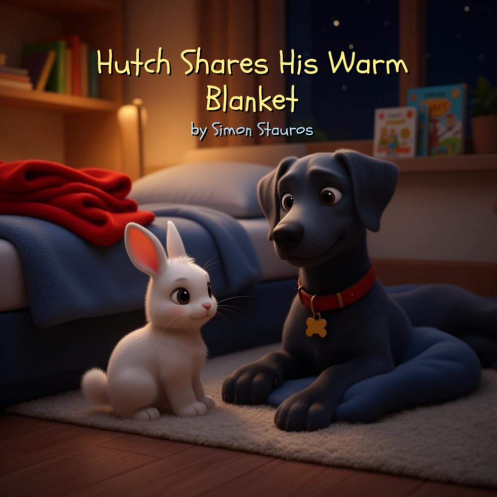 Hutch Shares His Warm Blanket: A Hutch the Great Dane Adventure