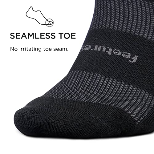 Image of Feetures High Performance Max Cushion Ankle Sock - Tab Socks for Women & Men with Heel Tab