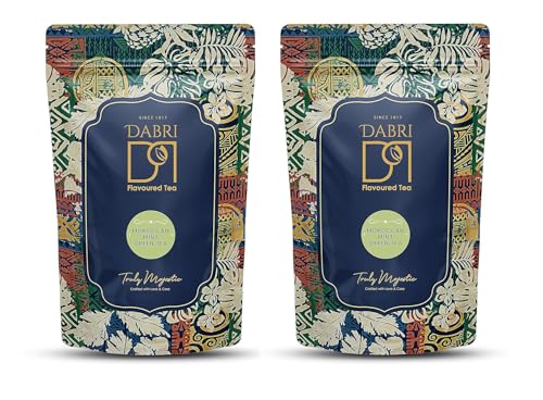 Image of Dabri Moroccan Mint Green Tea 200gm Combo(Pack of 2 x 100gm Each Pouch)|Premium Loose Leaves with Natural Taste|Rich in Antioxidants|Supports Weight Management & Helps Maintain Healthy Blood Pressure
