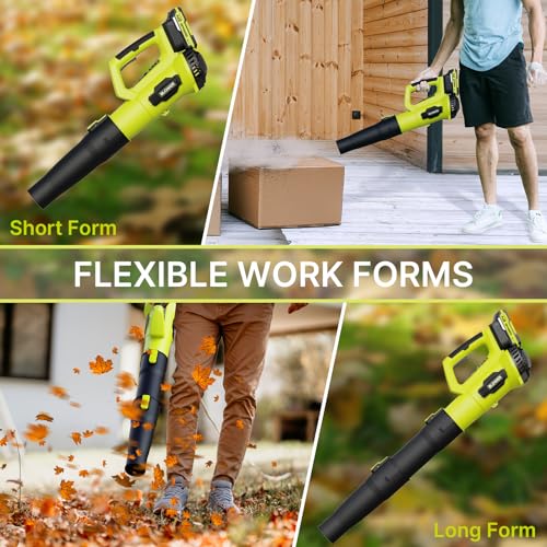 Leapul LP69 Leaf Blower, 21V Electric Cordless Leaf Blower thumb #4