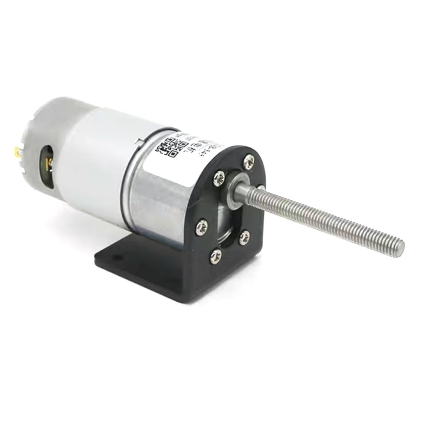 Moteur d'automatisation de précision Long 37-545 DC à filetage métallique robuste
