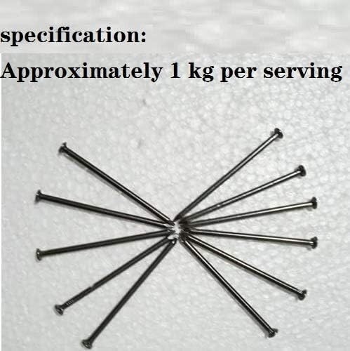 Clavos extralargos for carpintería, 10 piezas, 1/2, 3/4, 1, 2, 3, 4, 5, 6, 7, 8, 9, 10 pulgadas, clavos de acero resistentes(7 Inch (175mm) 20 Pieces)