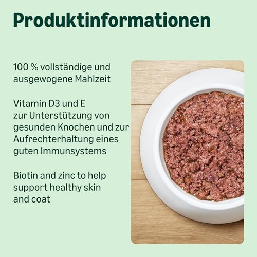 by Amazon Nassfutter für Katzen, Pastete mit Geflügel, 100g, 16er-Pack