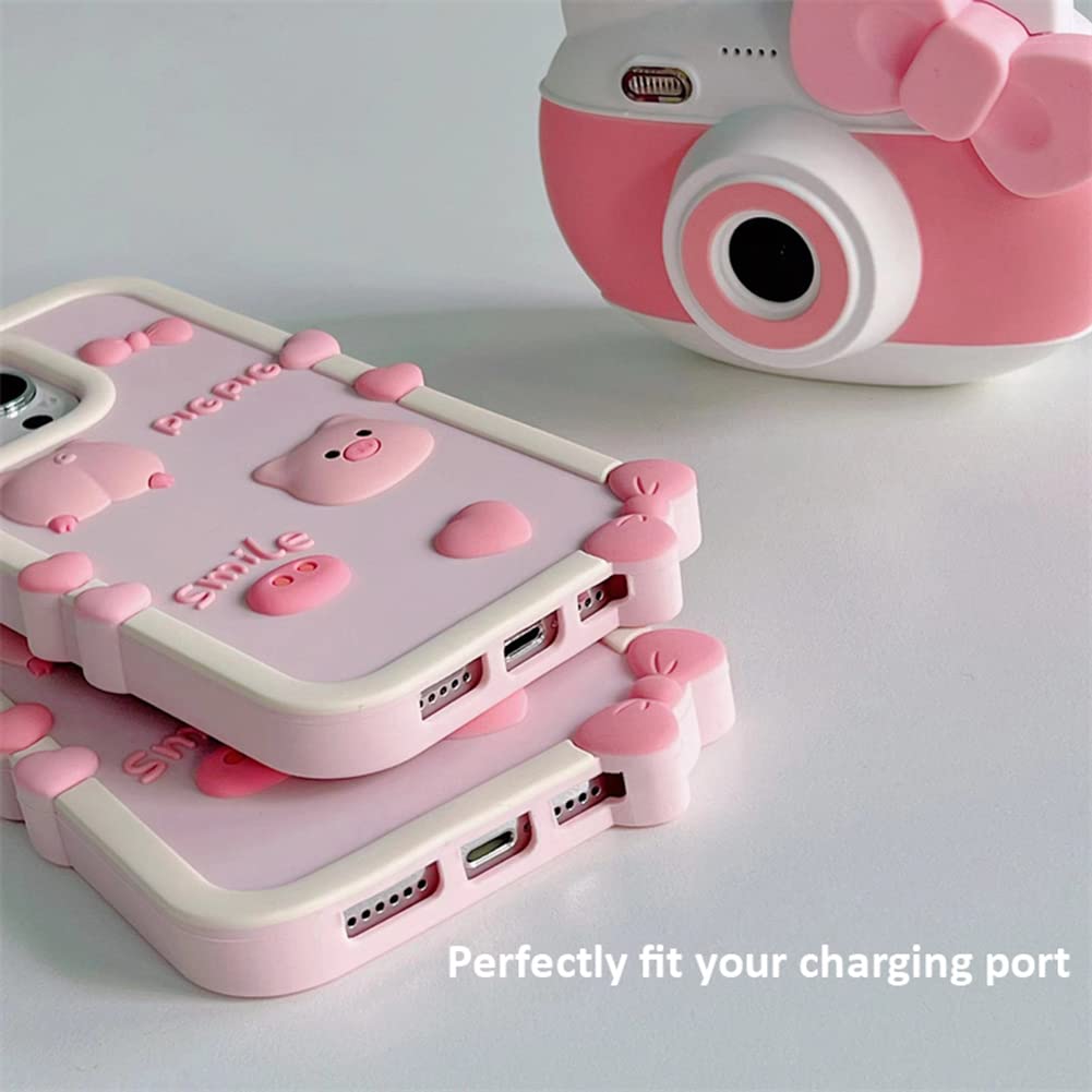 Custodia IPhone 11 Pro Max JIATAY Kawaii - Silicone Omino Pan Di Zenzero 3D - Foto 10