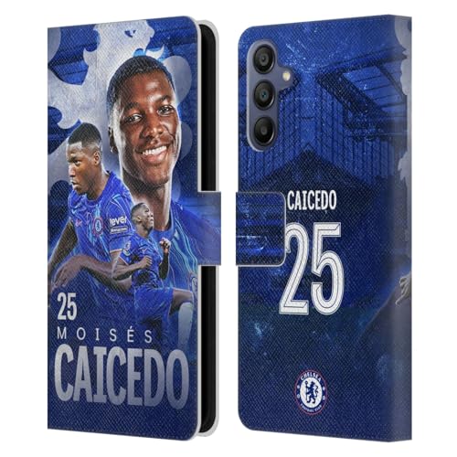 Housse Samsung Galaxy A15 Chelsea FC finition cuir haut de gamme