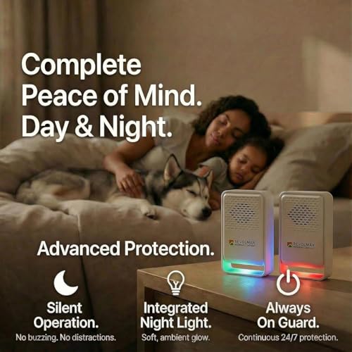 Image of Ultrasonic Pest Control Repeller - Electronic & Ultrasound, Indoor Plug-in Repellent - Get rid of - Rodents, Mice, Squirrels, Bats, Insects, Bed Bugs, Ants, Fleas, Spiders, Roaches (3 Pack, White)