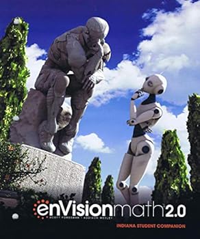 Paperback enVision Math 2.0 Indiana Student Companion - Grade 8 Book