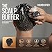 MANSCAPED® The Scalp Buffer Men’s Silicone Head Scrubber – Premium Cleansing & Exfoliating Hair Brush, Ergonomic Handheld Design for Gentle Scalp Massage (1-Pack)