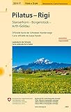  3311T Pilatus - Rigi Wanderkarte: Stanserhorn - Bürgenstock - Arth-Goldau (Wanderkarten 1:33 333)
