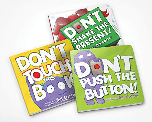 Image of Don't Push the Button Gift Set: Interactive Storytime Books for Toddlers