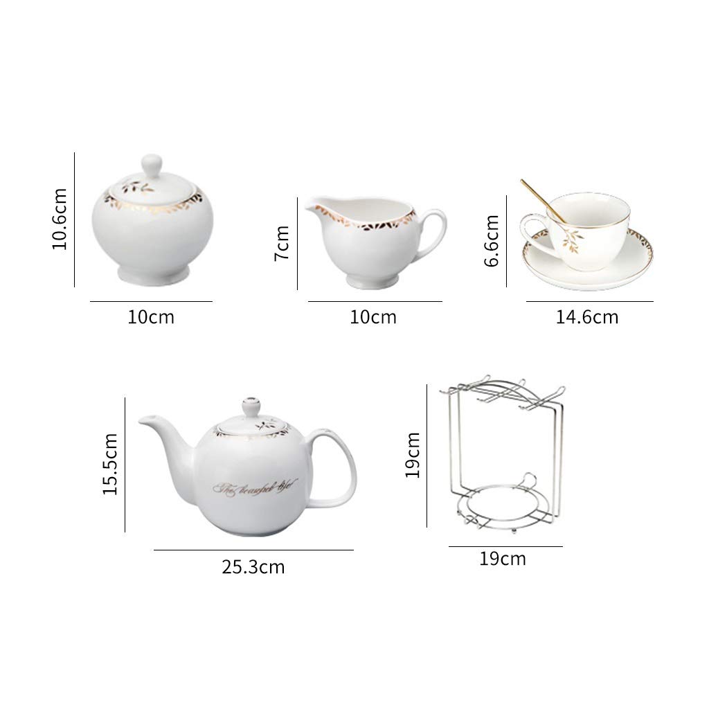 Zestaw filiżanek Zestaw ceramicznych filiżanek do kawy Podwieczorek Czarna herbata Herbata owocowa Zestaw do herbaty Zestaw filiżanek i spodków do herbaty