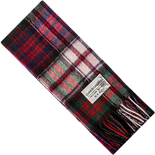 Bufanda de cachemira escocesa MacDonald de I LUV LTD para regalo exclusivo