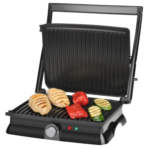 Kalorik 1400-Watt Non-Stick Contact Grill and Panini Maker