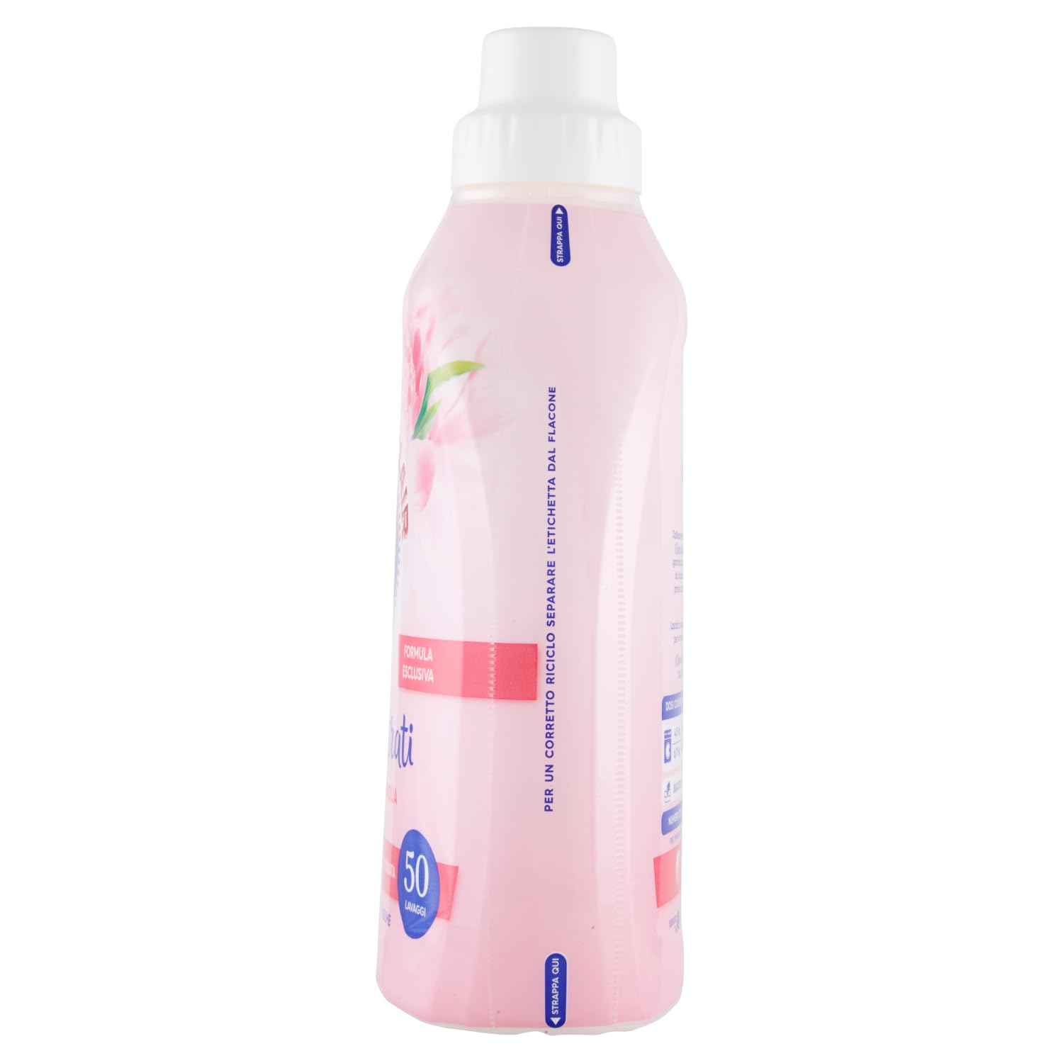 Chanteclair I Concentrati - Suavizante concentrado, aroma a peonía y magnolia, para ropa suave y perfumada, 50 lavados de 1000 ml + llavero Beni Culinari gratuito