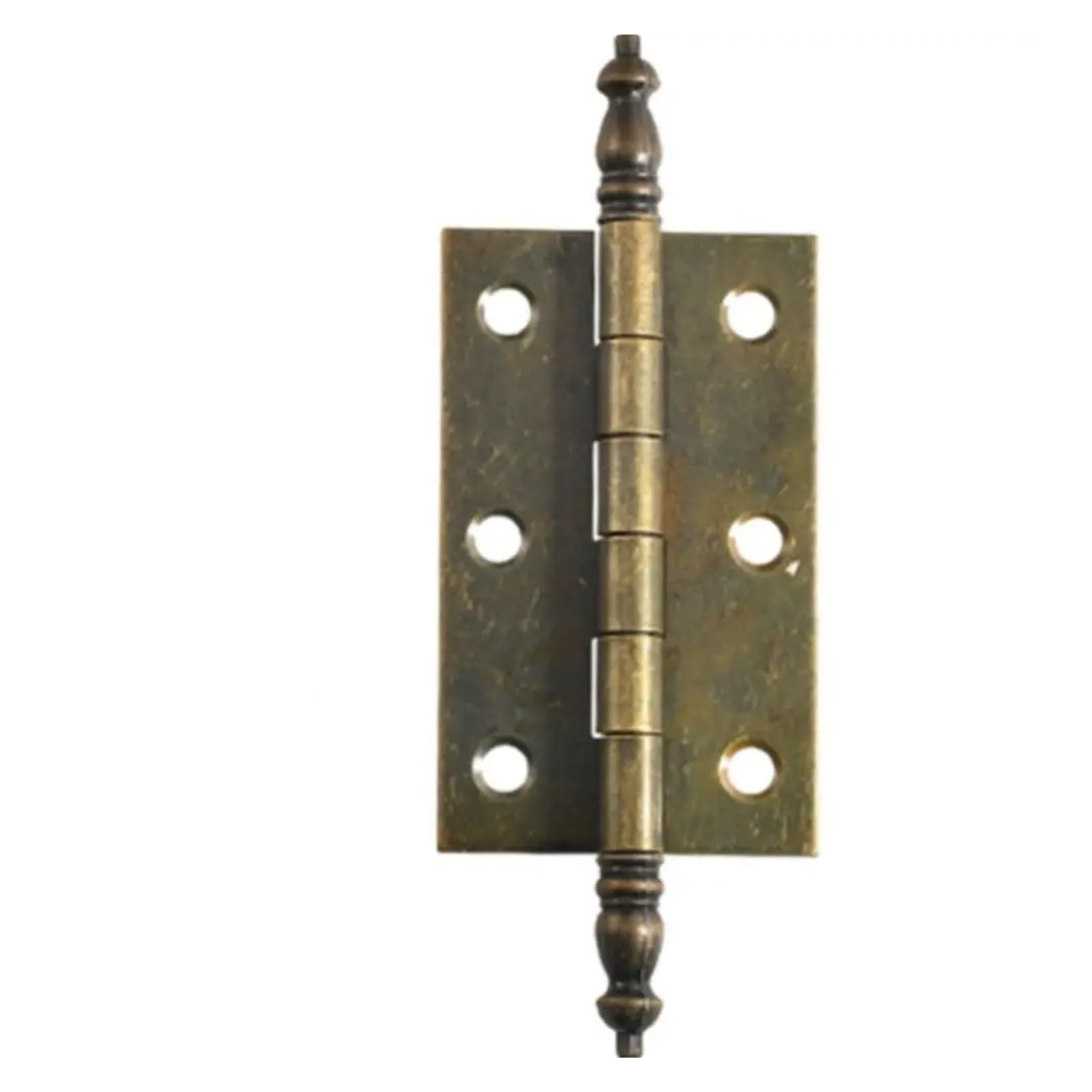 4pcs Iron Folding Hinges Easy to Install Bronze Vintage Hinge Wooden Boxes for Box(Color3)