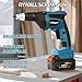 Uhfsyut 21V Cordless Drywall Screw Gun and Electric Screwdriver - 2-in-1 Self-Feeding Screwdriver, Includes Storage Toolbox and 4.0Ah Battery, Perfect for DIY and Professional Use (One battery set)
