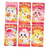 Parliky 30stücke Rote Umschläge Für Jahr Traditionelle Neujahrs-geldtaschen Mit Einzigartigem Design Für Chinesische Neujahrsfest Für Und Geldübertragungen