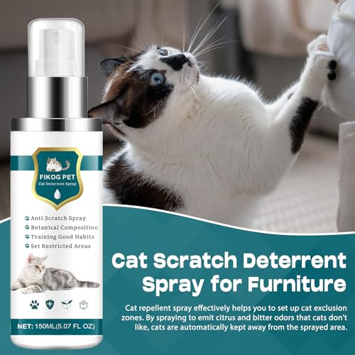 Hada Labo Tokyo Enhanced Cat Deterrent Spray, Cat Repellent Indoor And Outdoor For Cat And Kitten, Protecting Furniture, Effective Cat Scratch Deterrent Training Aid For Furniture thumb #3