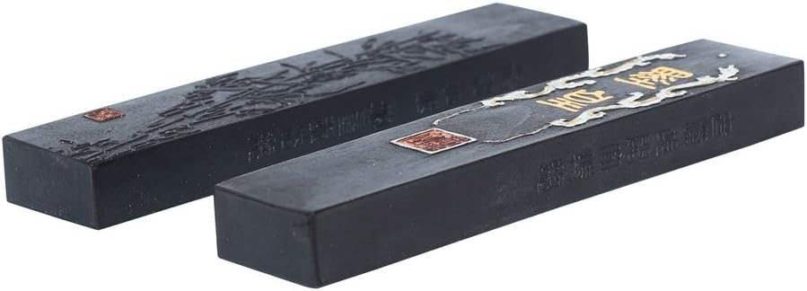 Easyou Hukaiwen Ink Block Handmade Top Grade Refined Oil Soot Ink Stick for Chinese Japanese Traditional Calligraphy Mohuang 31g