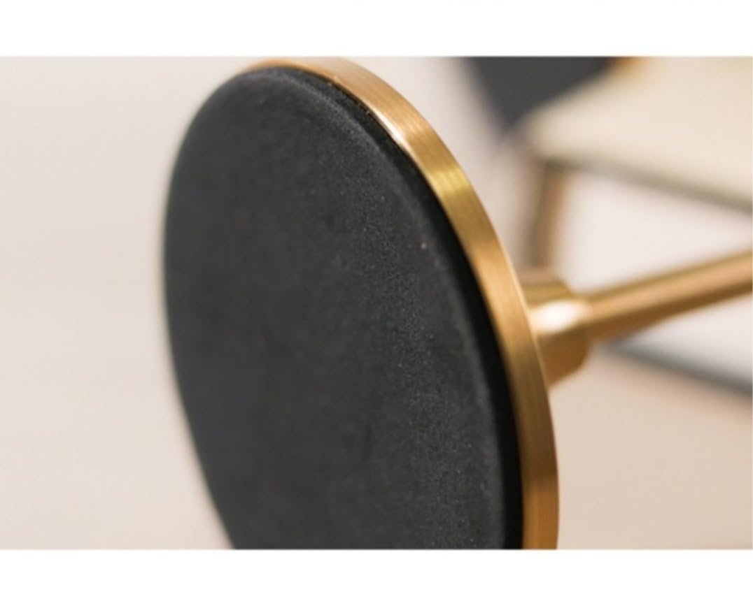 Świeczniki Wysoki Złoty Kandelabr Świecznik Ozdoba Na Środek Stołu Stojak Świecznik Filarowy Świecznik Stojak Stół Centralne (Color : Gold, Size : 21.5 * 6.6cm)