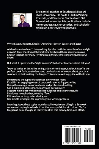 How to Write an Essay like an Equation: Write Better, Faster, Easier - Image 2