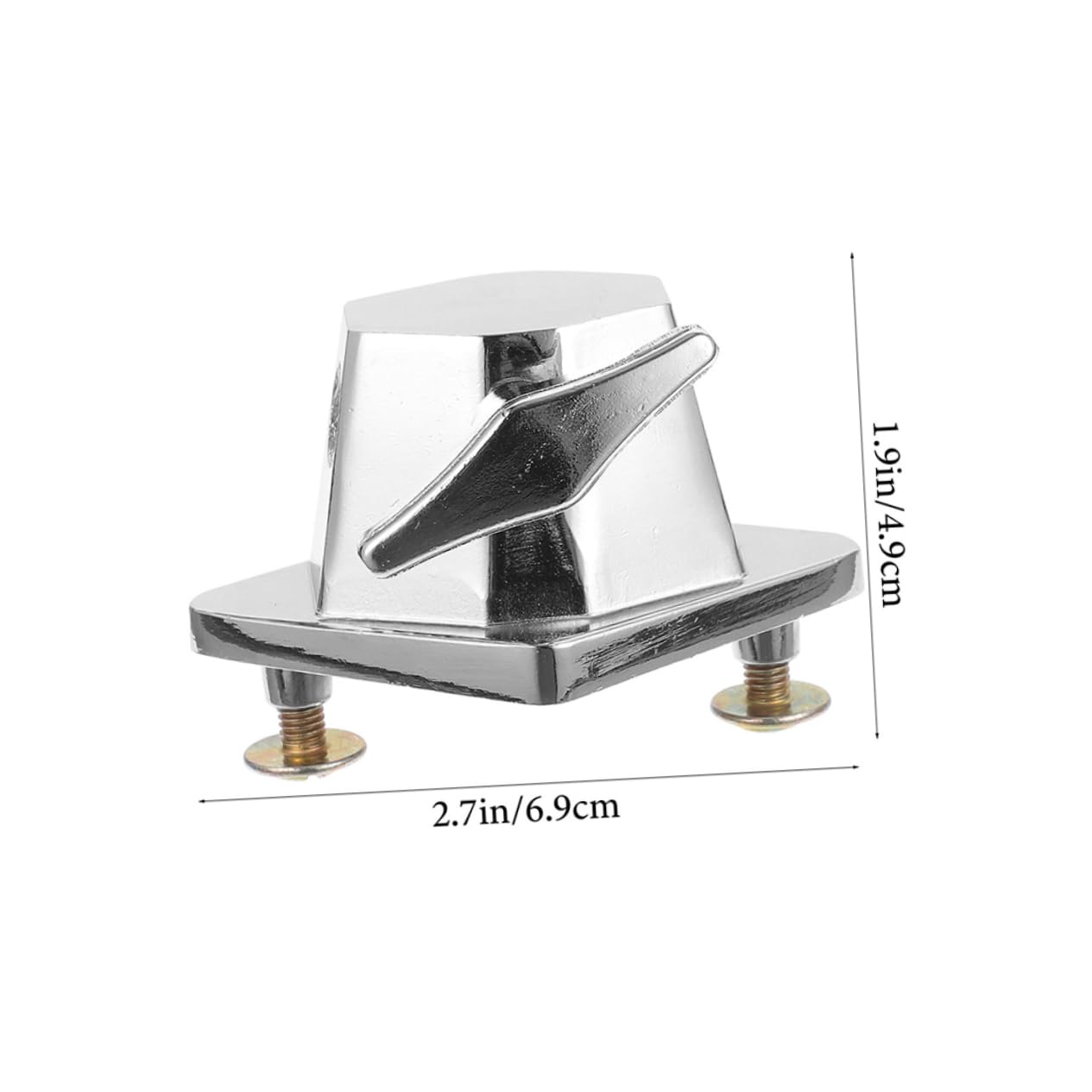 CORHAD 2pcs Iron Drum Set Base Mount Bracket for Tom Leg Holder Height Drum Accessory for Secure Fit and Easy Installation for Drummers Seeking Support