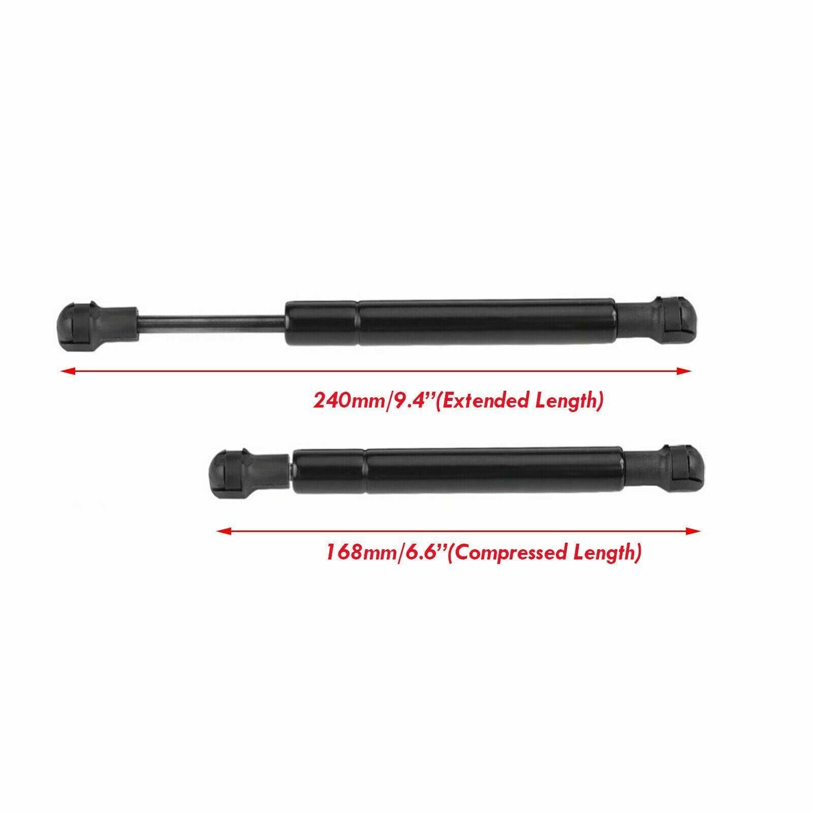 2 Vérins à Gaz De Capot Moteur Avant Pour Porsche 911 (1998-2005) Et Boxster 986 (1997-2004) - SG406023