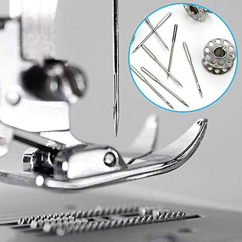 MiDube 50 PCS Sewing Embroidery Machine Needles Universal Regular Point for Brother Singer Varmax Janome Sizes HAX1 65/9, 75/11, 90/14, 100/16, 110/18 (Home Use) - Thumbnail 6