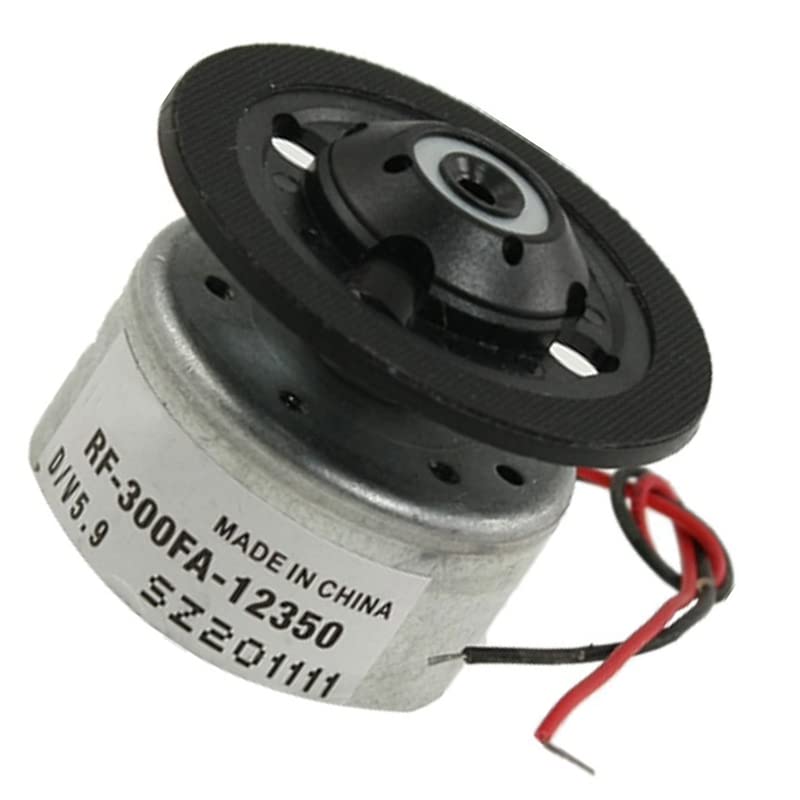2X RF-300FA-12350 DC 5.9V Spindle Motor For DVD CD Player Silver+Black