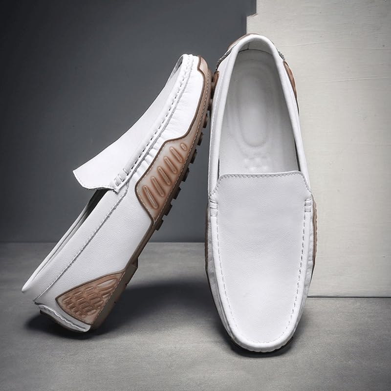 Shoes Men's Low-top Soft-Soled Slip-on Loafers Fashionable Versatile Casual Oxford Shoes for Travel Driving Men Comfortable Breathable Shoes3