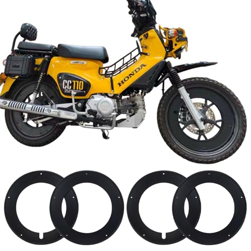 【日本企業・4枚セット】クロスカブ50/110 ホイールカバー 17インチ 新品 Amazon | 【Kagura motors】CC110 クロスカブ50/110 ホイールカバー 17