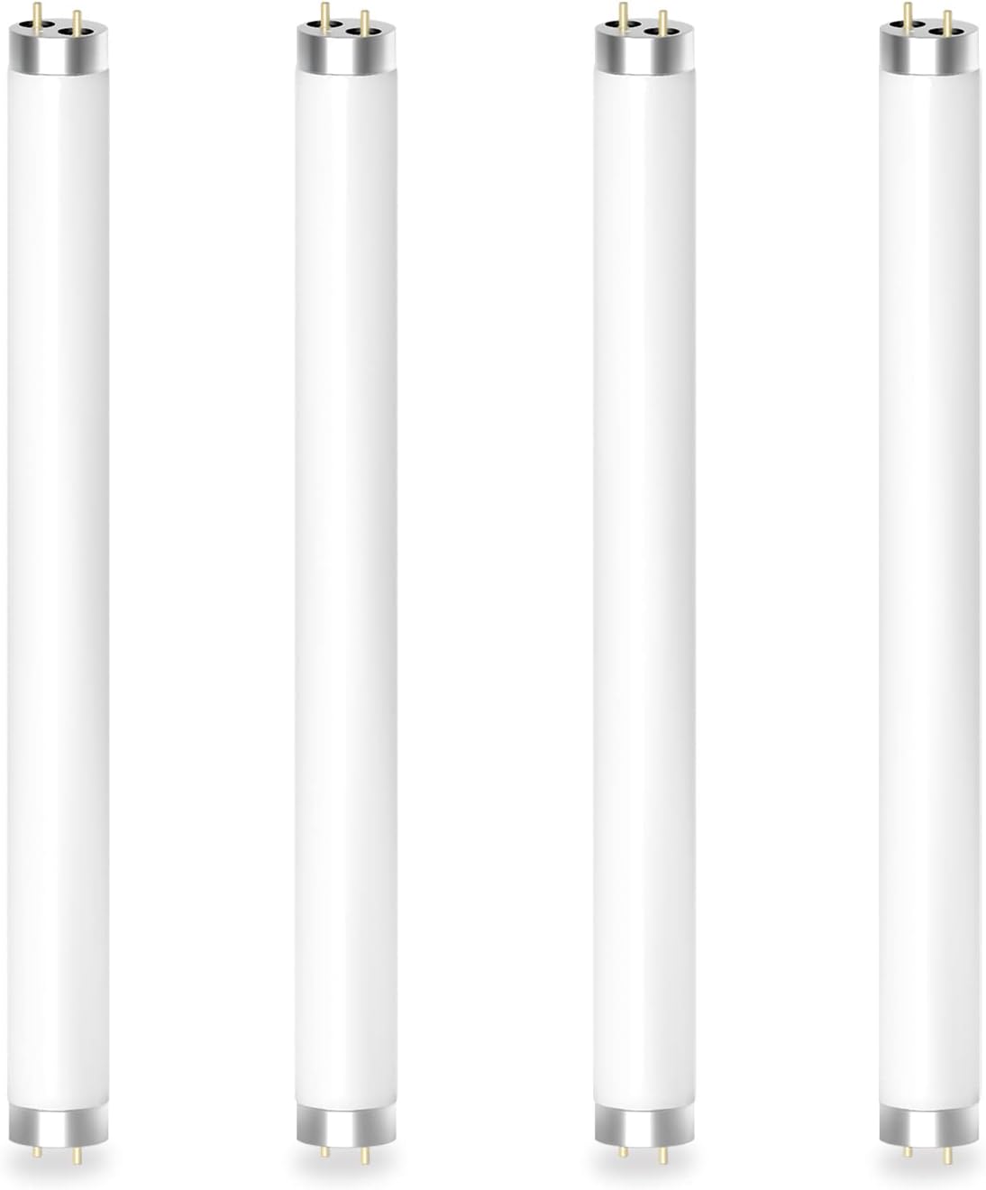 Bug Zapper Replacement Bulb Light Tube 10W for 20W Electronic Bug Zapper, T8 Bulbs for Indoor Outdoor Mosquito Zapper Lamp (4 Pack)