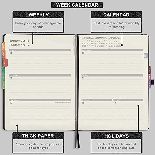 Kalender 2021 2022 A4 - weekplanner 210 x 297 mm, van juli 2021 tot juni 2022 afsprakenplanner voor perfect… - Image 3