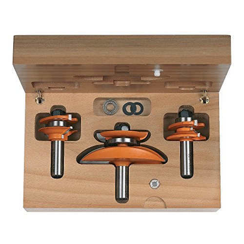 CMT 800.517.11 3-Piece Cove Raised Panel Set, 1/2-Inch Shank