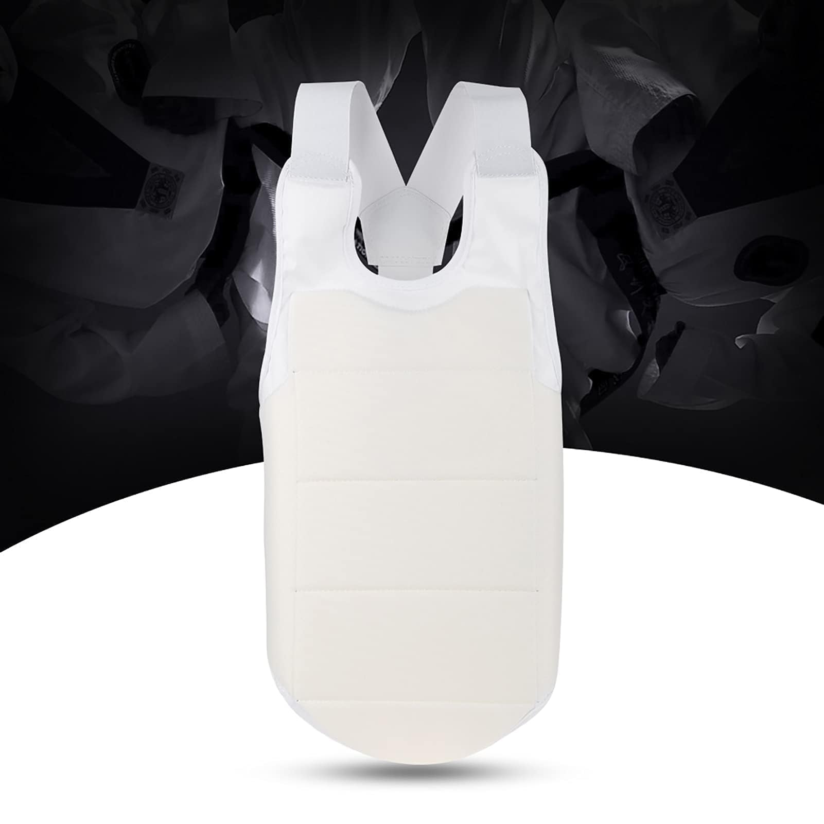 VBESTLIFE Karate Chest Guard Unisex Adulto Ni?o Taekwondo Boxing Karate Chest Protector Accesorio(M),Protector de Pecho de k¡§¡éRate
