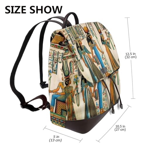 Petit sac à dos d'affaires en cuir avec compartiments de rangement - 2