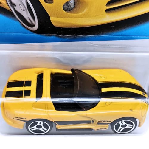 Image of Hot Wheels 2024 92 Dodge Viper RT /10 HW Exotics Ages 3 and Up (Yellow)