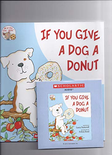 If You Give a Dog a Donut Paperback & Audio Cd 0545504759 Book Cover